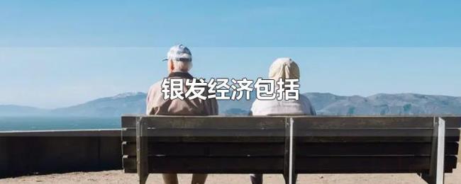 银发经济包括 银发经济包括