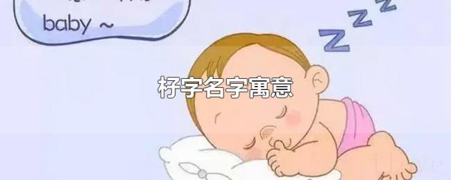 杍字名字寓意 杍字名字寓意