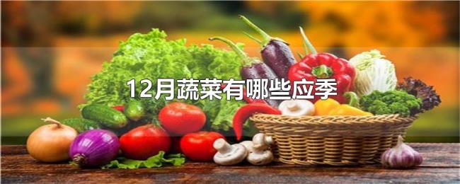 12月蔬菜有哪些应季 12月蔬菜有哪些应季