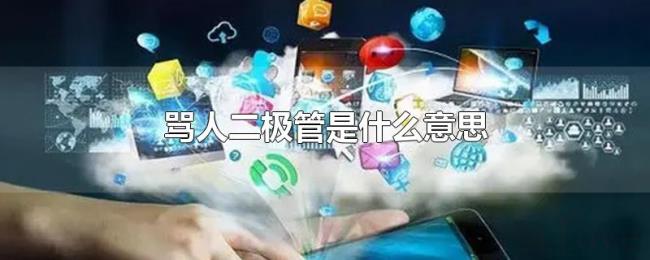骂人二极管是什么意思