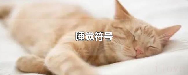 睡觉符号 睡觉符号