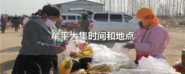 牟平大集时间和地点