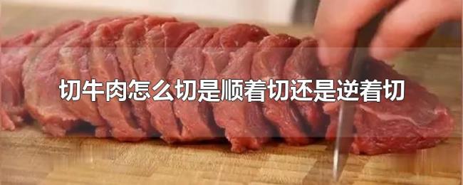 切牛肉怎么切是顺着切还是逆着切 切牛肉怎么切是顺着切还是逆着切