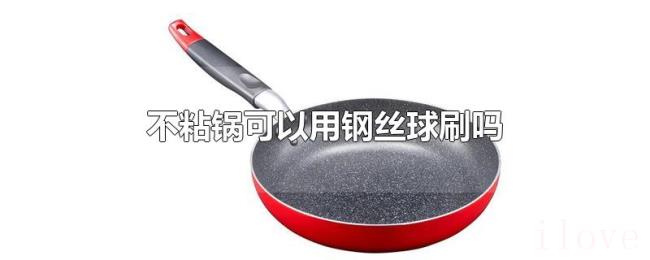 不粘锅可以用钢丝球刷吗 不粘锅可以用钢丝球刷吗