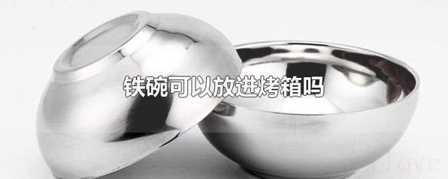 铁碗可以放进烤箱吗 铁碗可以放进烤箱吗