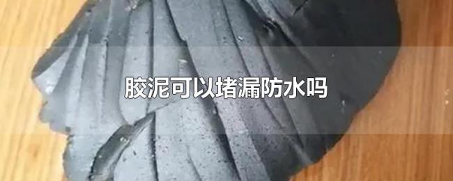 胶泥可以堵漏防水吗 胶泥可以堵漏防水吗