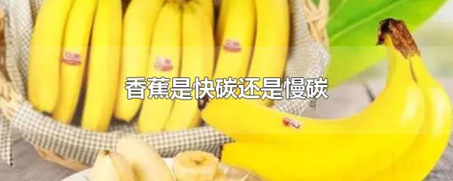 香蕉是快碳还是慢碳 香蕉是快碳还是慢碳