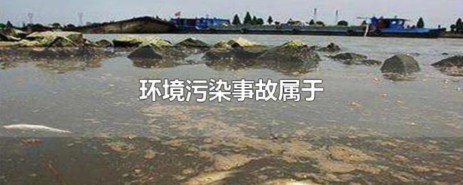 环境污染事故属于