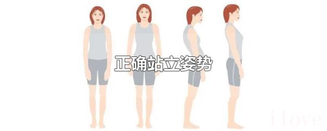 正确站立姿势