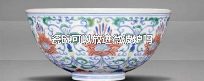 瓷碗可以放进微波炉吗 瓷碗可以放进微波炉吗