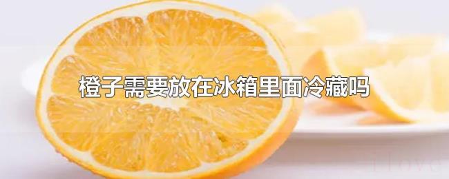 橙子需要放在冰箱里面冷藏吗 橙子需要放在冰箱里面冷藏吗