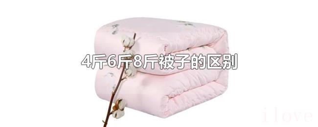 4斤6斤8斤被子的区别 4斤6斤8斤被子的区别