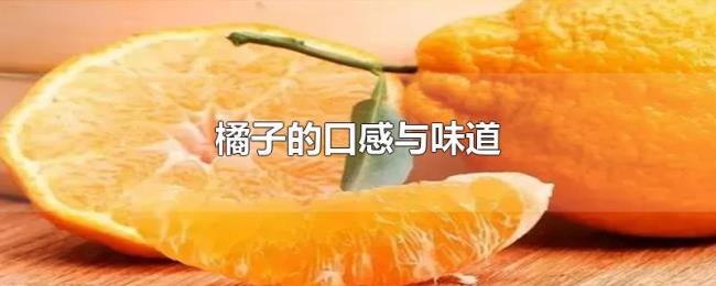 橘子的口感与味道