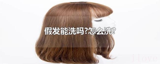 假发能洗吗?怎么洗?
