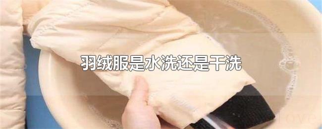 羽绒服是水洗还是干洗 羽绒服是水洗还是干洗