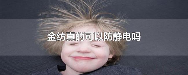 金纺真的可以防静电吗 金纺真的可以防静电吗