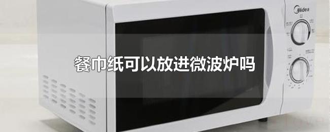 餐巾纸可以放进微波炉吗 餐巾纸可以放进微波炉吗