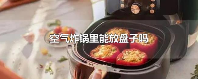 空气炸锅里能放盘子吗