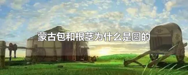 蒙古包和根茎为什么是圆的