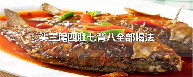 头三尾四肚七背八全部喝法 头三尾四肚七背八全部喝法