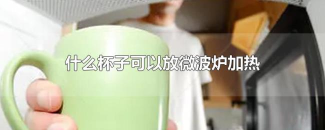 什么杯子可以放微波炉加热 什么杯子可以放微波炉加热