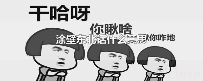 涂壁东北话什么意思 涂壁东北话什么意思
