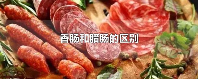 香肠和腊肠的区别 香肠和腊肠的区别