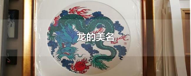 龙的美名