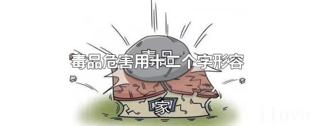 毒品危害用十二个字形容