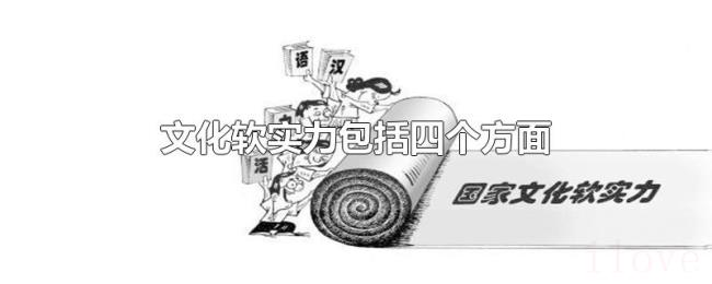 文化软实力包括四个方面