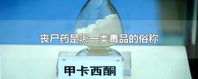 丧尸药是哪一类毒品的俗称