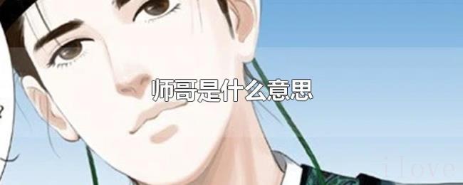师哥是什么意思 师哥是什么意思