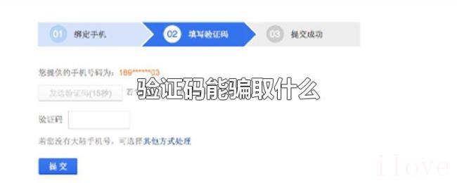 验证码能骗取什么