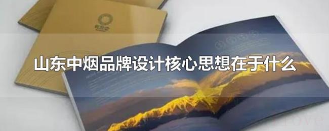 山东中烟品牌设计核心思想在于什么