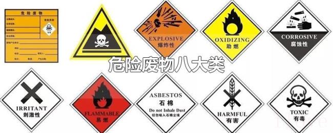 危险废物八大类