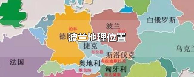 波兰地理位置