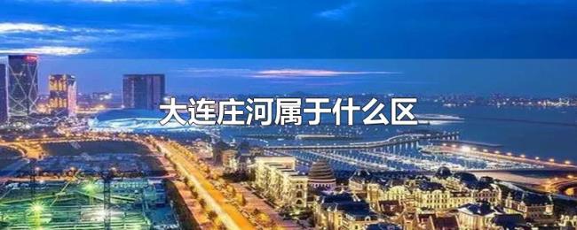 大连庄河属于什么区