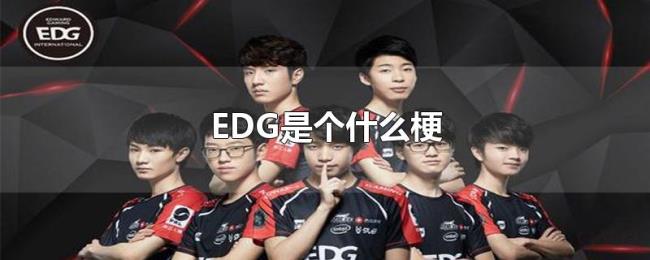 EDG是个什么梗