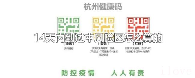 14天内到过中风险区怎么算的 14天内到过中风险区怎么算的
