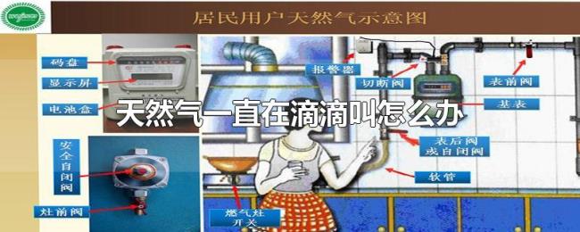 天然气一直在滴滴叫怎么办