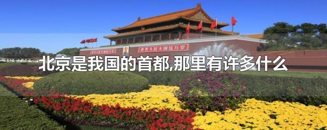 北京是我国的首都,那里有许多什么