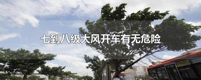 七到八级大风开车有无危险 七到八级大风开车有无危险