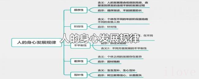 人的身心发展规律