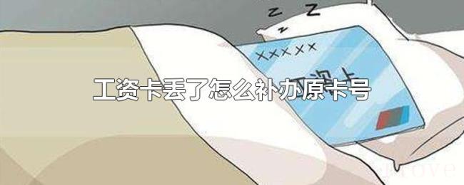 工资卡丢了怎么补办原卡号 工资卡丢了怎么补办原卡号