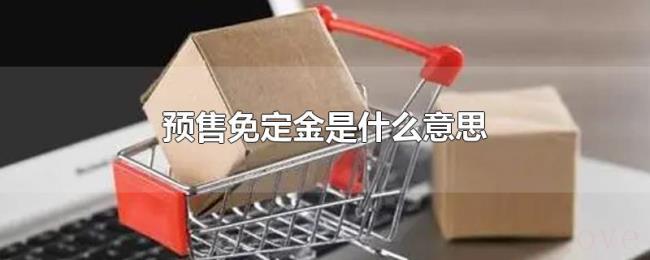 预售免定金是什么意思