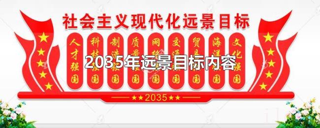 2035年远景目标内容 2035年远景目标内容