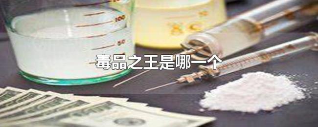毒品之王是哪一个 毒品之王是哪一个