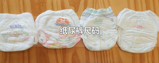 纸尿裤尺码