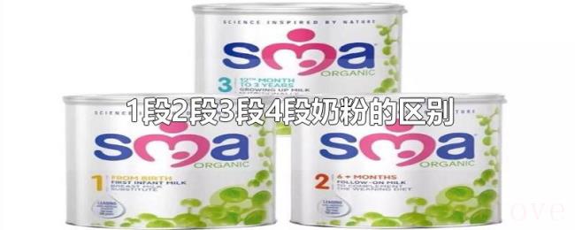 1段2段3段4段奶粉的区别 1段2段3段4段奶粉的区别