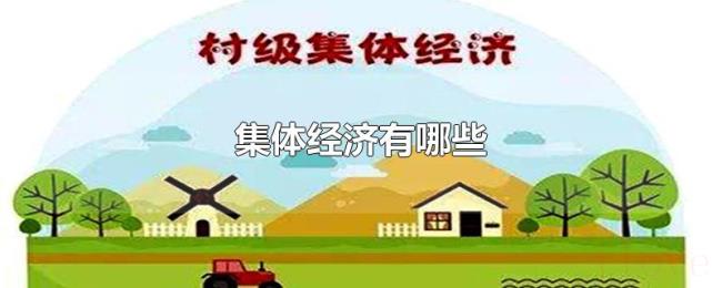 集体经济有哪些 集体经济有哪些